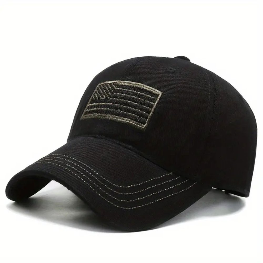 USA Flag Sunscreen Baseball Cap – Breathable & Adjustable for Men & Women